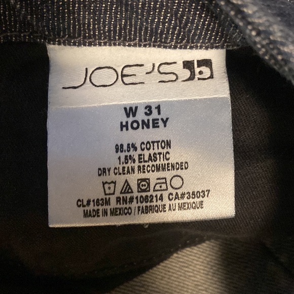 Womens size 31 Joe’s jeans honey cut - Picture 9 of 9